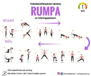 träna hemma nybörjare