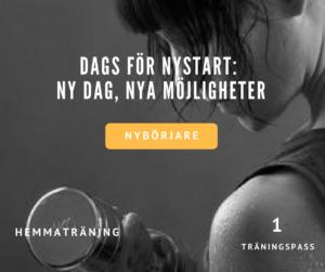 Träningsprogram nybörjare, nybörjarprogram träning, träningspass nybörjare, nybörjarprogram