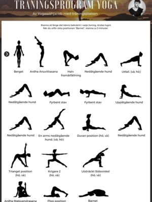 Träningsprogram - Yoga